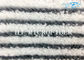 A tela coral do velo da tela de Microfiber com o reenchimento duro cinzento da tela do fio para espanadores personalizou a densidade